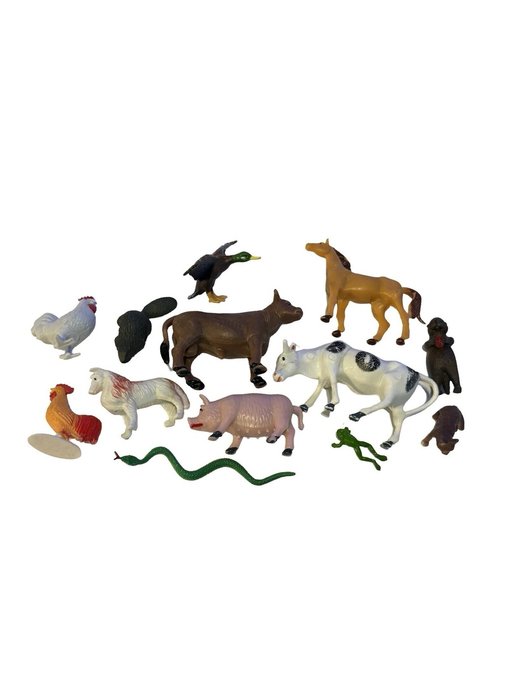 Lot Collectible Wild Animal Figurines Toys (Most Safari Brand) Plastic